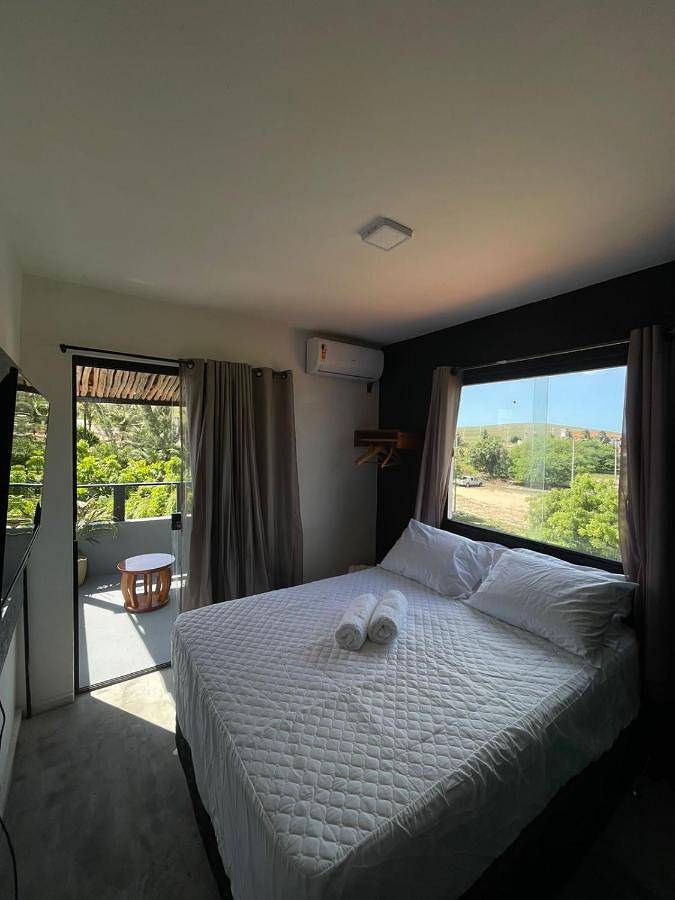 Gîte pour 4 personnes, avec terrasse et vue, animaux acceptés dans Jericoacoara - 3