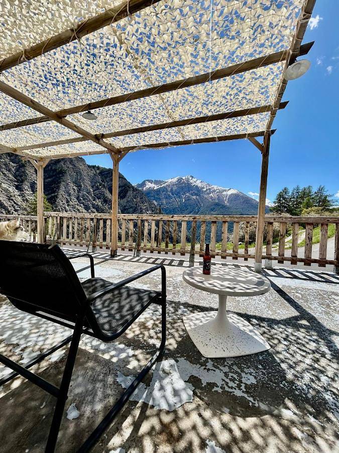Location de vacances pour 2 personnes, avec Terrasse ainsi que Jardin et Vue dans Station de ski Sainte-Anne La Condamine - 2