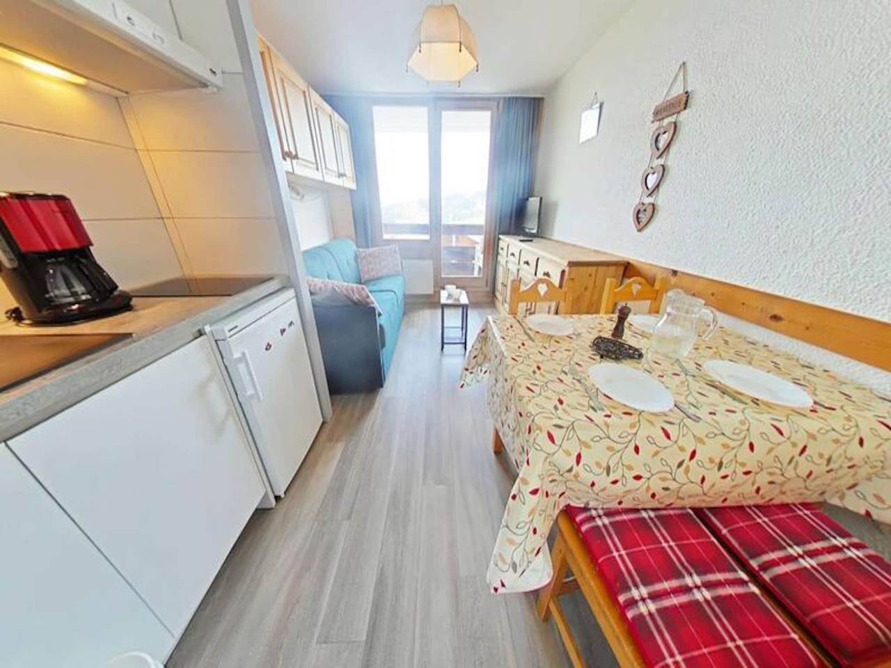 Apartamento entero, Apartamento con vistas a las montañas de Beaufortain in Les Saisies, Albertville region