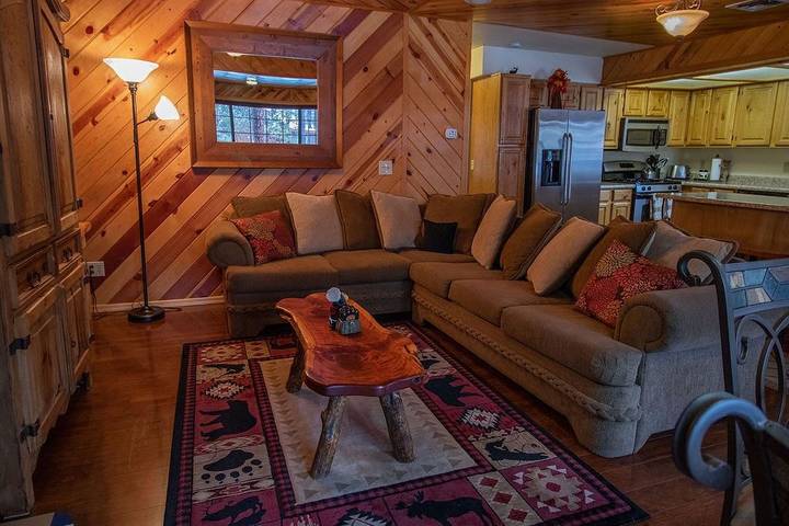 Blockhütte für 7 Personen, mit Terrasse - 1