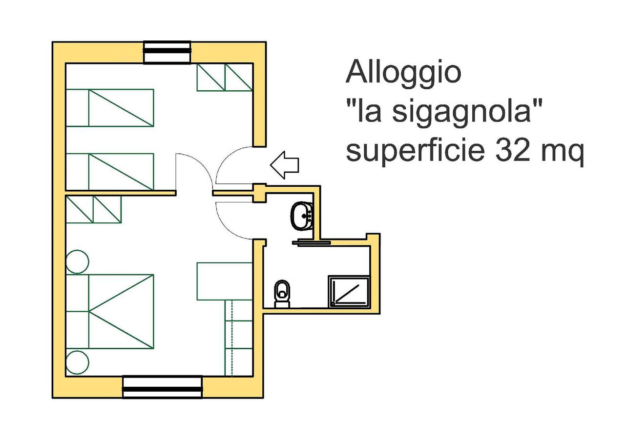 Ganze Ferienwohnung, Unterkunft Sigagnola in Valeggio sul Mincio, Verona Provinz