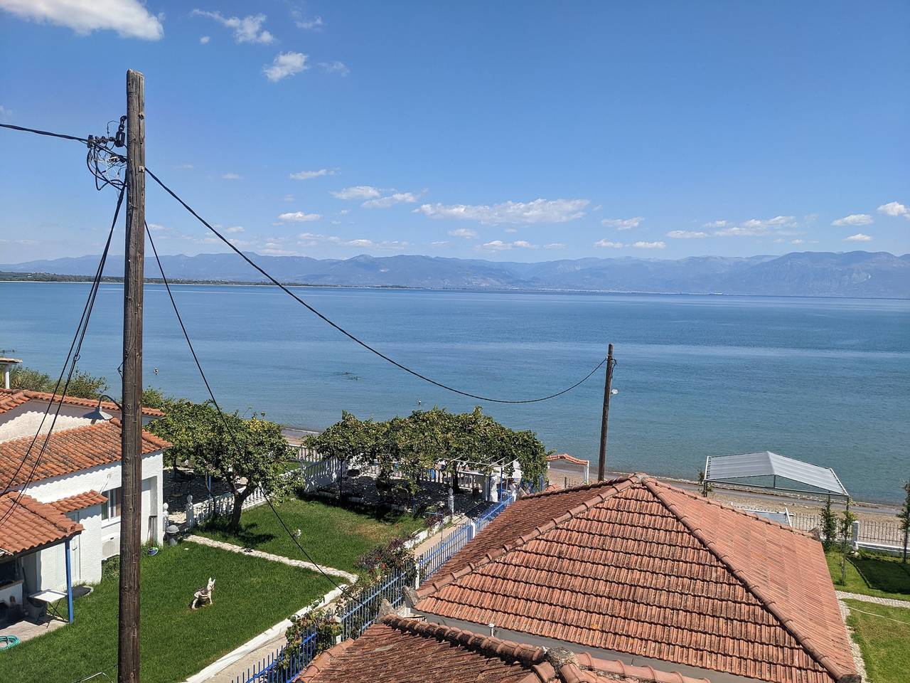 Appartement entier, Appartement 'Kagias 2' avec vue sur la mer, Wi-Fi et climatisation in Région de Messenia