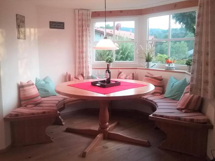 Ferienwohnung für 3 Personen, mit Ausblick und Garten, mit Haustier