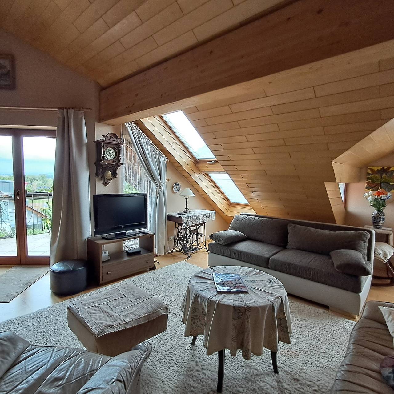 Ganze Wohnung, Ferien-Studio Säntisblick Og – See- und Alpenblick, Balkon und Wlan in Radolfzell, Radolfzell am Bodensee