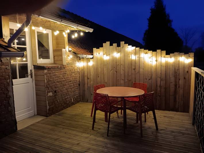 Gîte pour 4 personnes, avec jardin, animaux acceptés à Franleu