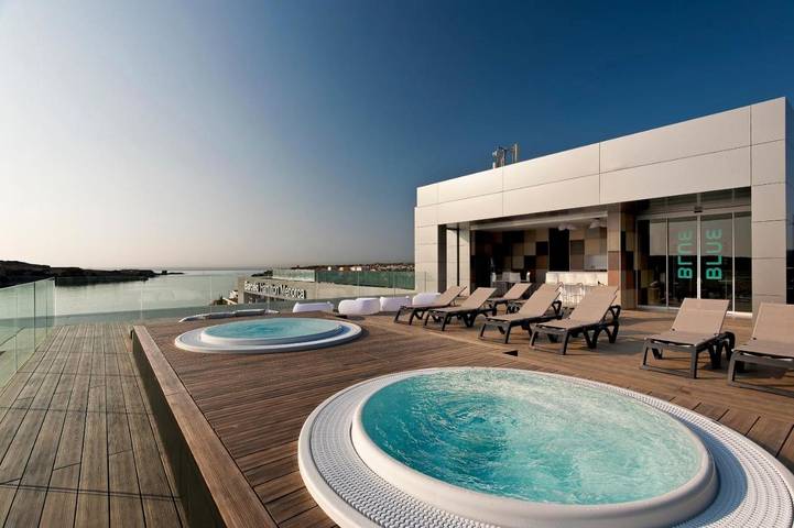 Hotel für 2 Personen, mit Whirlpool und Terrasse sowie Pool und Sauna in Es Castell