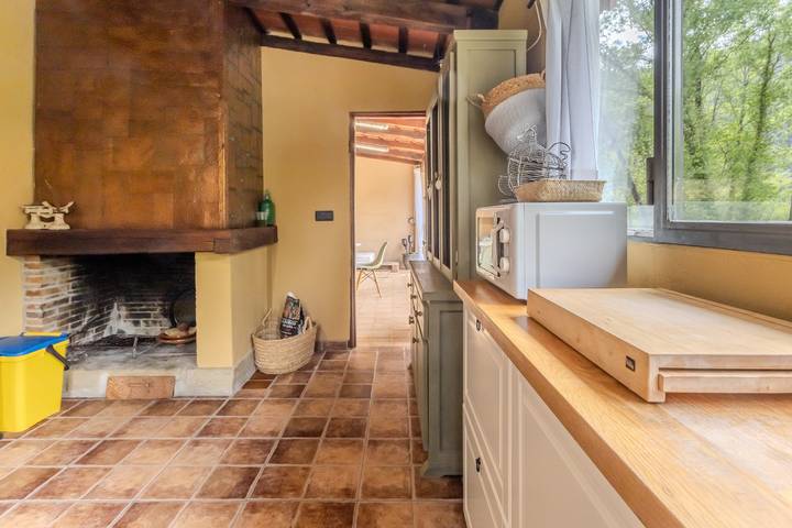 Chalet 'Cal Manyà' con vistas a la montaña, piscina privada y Wi-Fi in Amer, Provincia de Gerona