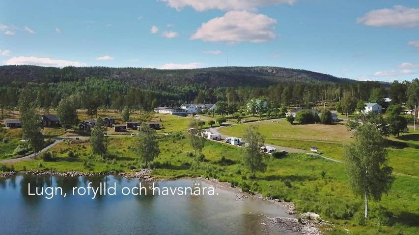 Camping för 4 Personer, med Bastu och Utsikt på Höga kusten