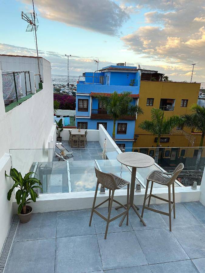 Casa de vacaciones para 8 personas, con terraza y vistas en Puerto de la Cruz