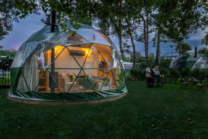 Camping für 4 Personen, mit Garten und Whirlpool in Tschechien - 2