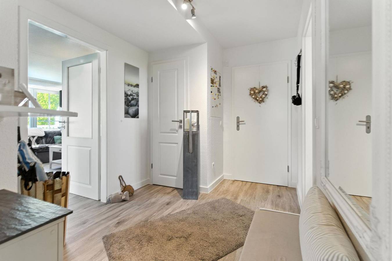 Ganze Wohnung, App. Heimathafen Westmarken - Urlaub für 7 Personen mit Balkon in Traumlage in St. Peter-Bad, St. Peter-Ording