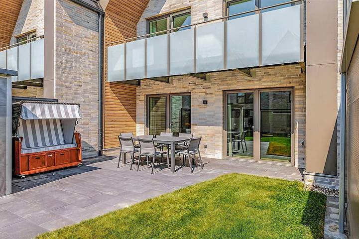Ferienhaus für 5 Personen, mit Terrasse und Garten sowie Sauna in Büsum