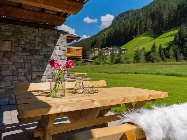Chalet für 10 Personen, mit Garten und Sauna sowie Balkon in Wald im Pinzgau