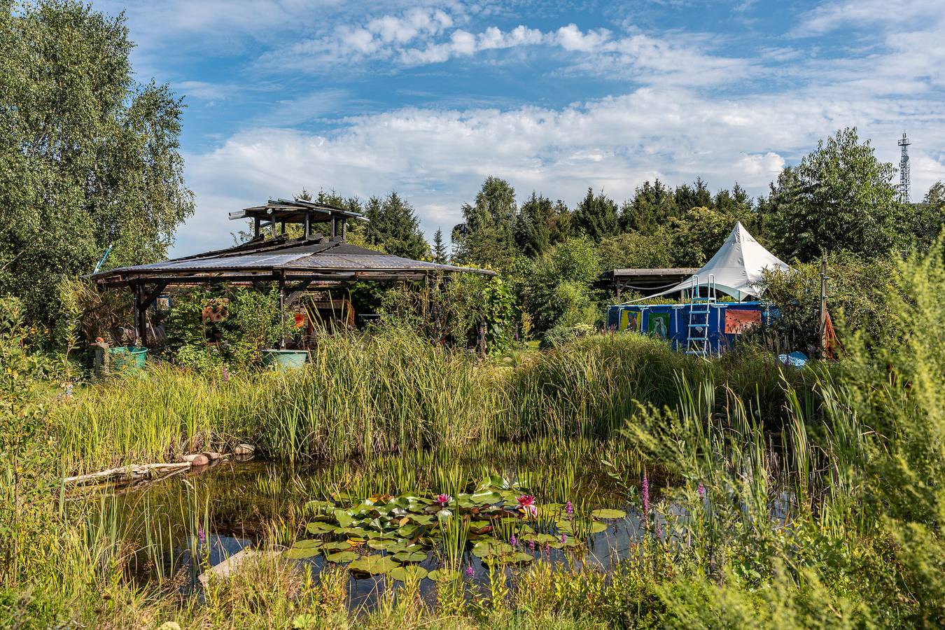 Entire studio, Holiday Studio 'Im Haus Ginkgo' with Shared Pool, Shared Garden and Wi-Fi in Zempow, Wittstock/Dosse