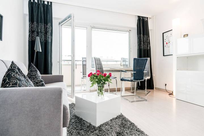 Ferienwohnung für 3 Personen, mit Balkon und Sauna - 1