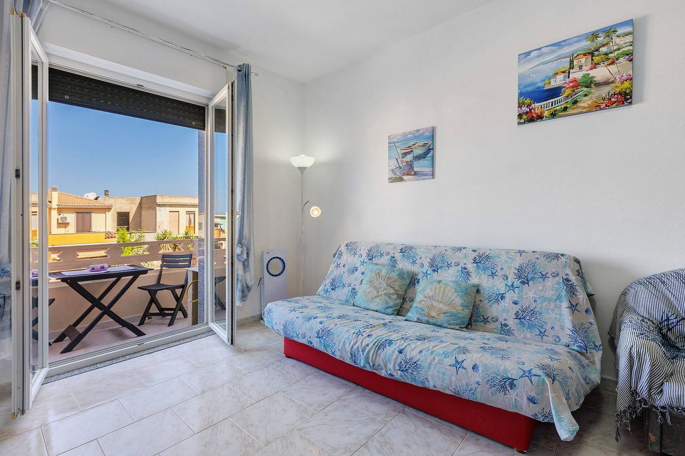 Ferienhaus 100 m vom Strand mit privater Terrasse, Balkon und Klimaanlage in Lu Bagnu, Castelsardo