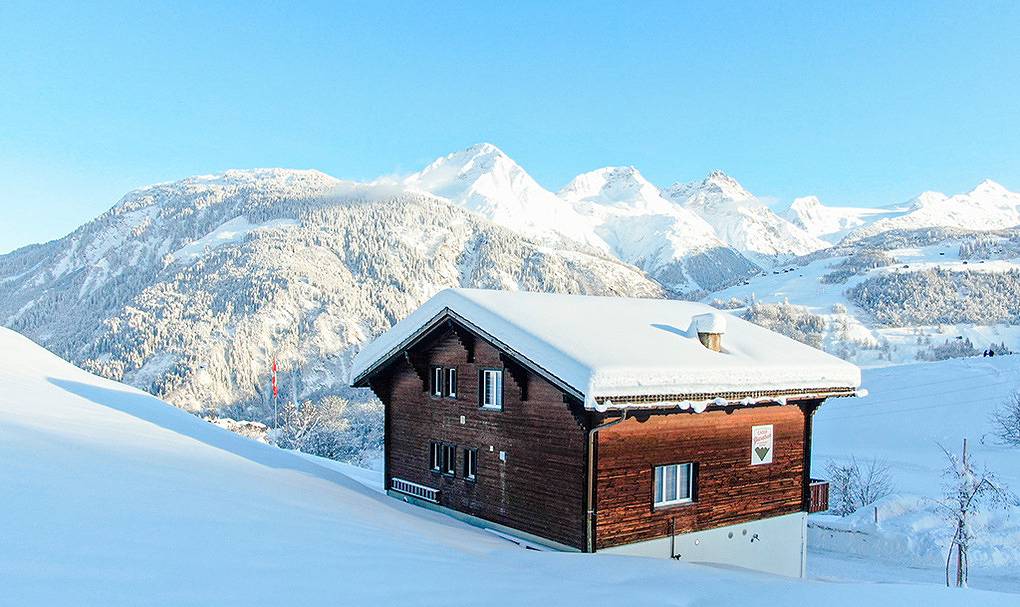 Casa de vacaciones para 40 personas con vistas in Disentis, Surselva