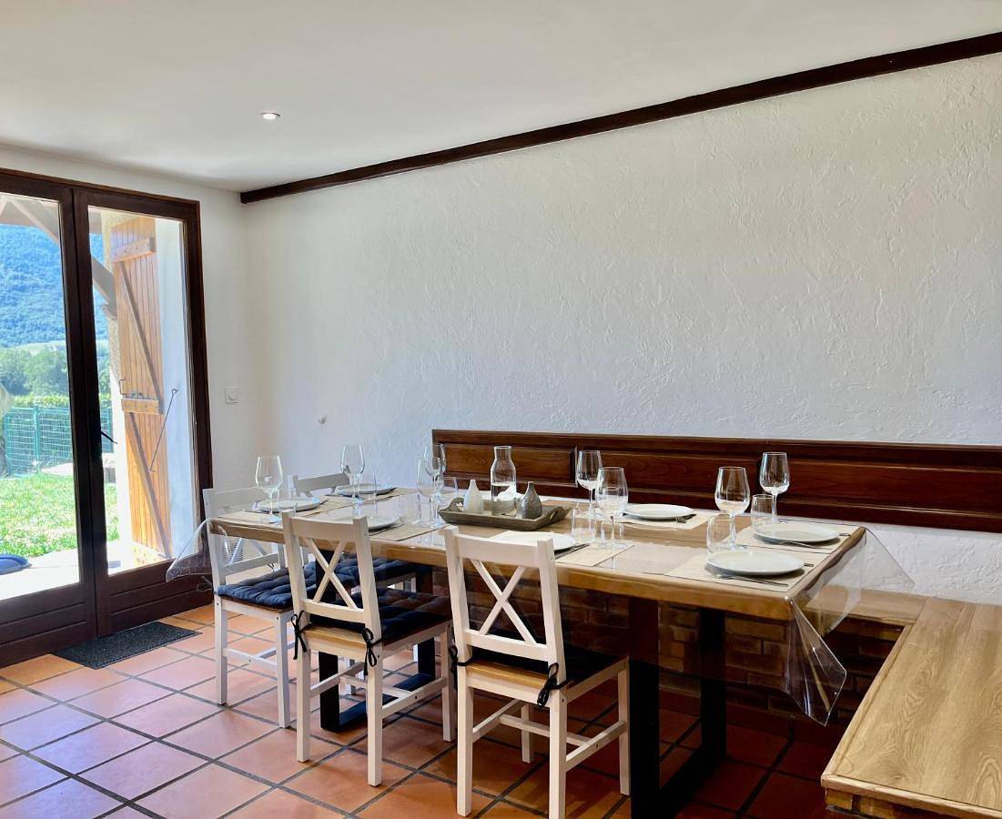 La Maison Lou Nis - 8 personnes - Piscine in Lestelle-Bétharram, Béarn