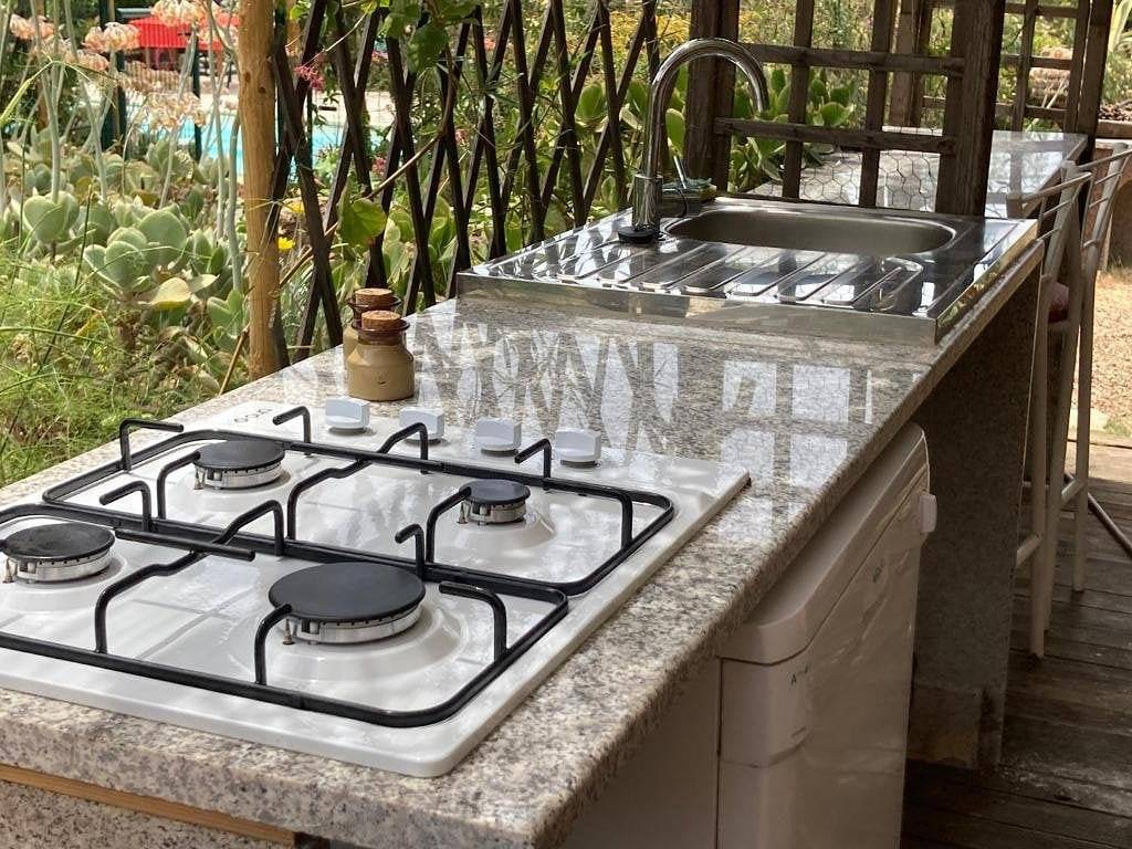 B&B Macchia Verdata avec Piscine - chambre 3 in Roccapina, Monacia-d'Aullène