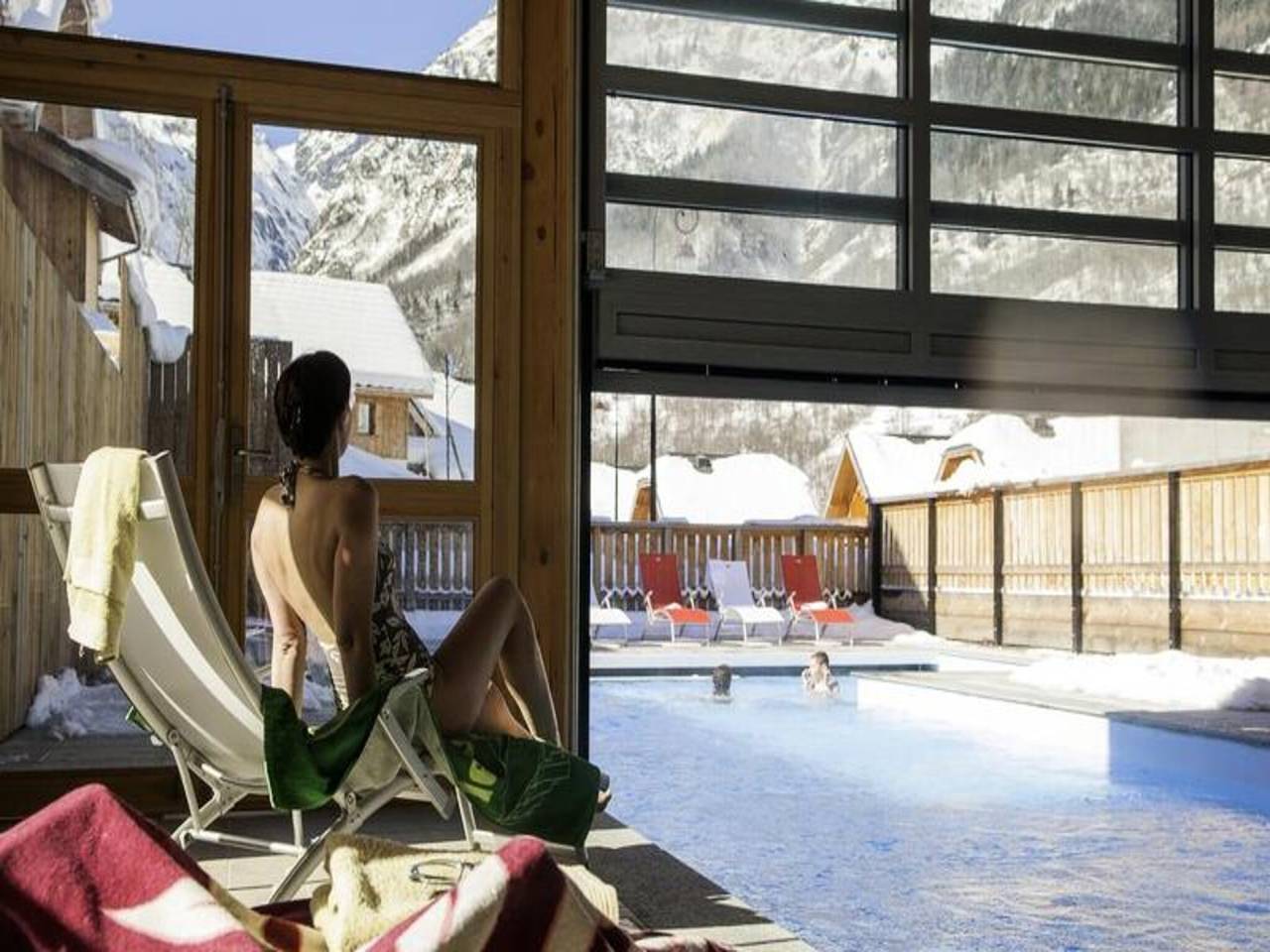 Apartamento entero, Apartamento en Saboya con piscina climatizada in Saint-Colomban-des-Villards, Región de Saint-Jean-de-Maurienne