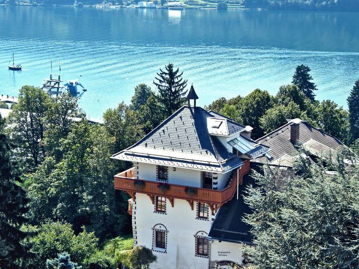 Ferienwohnung für 3 Personen, mit Seeblick und Balkon sowie Garten am Millstätter See - 3