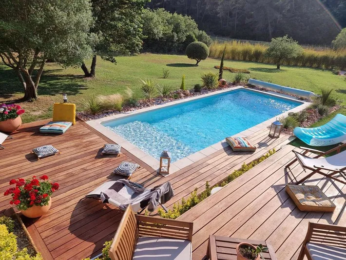 Casa de vacaciones para 2 personas, con jardín además de jacuzzi y piscina - 1