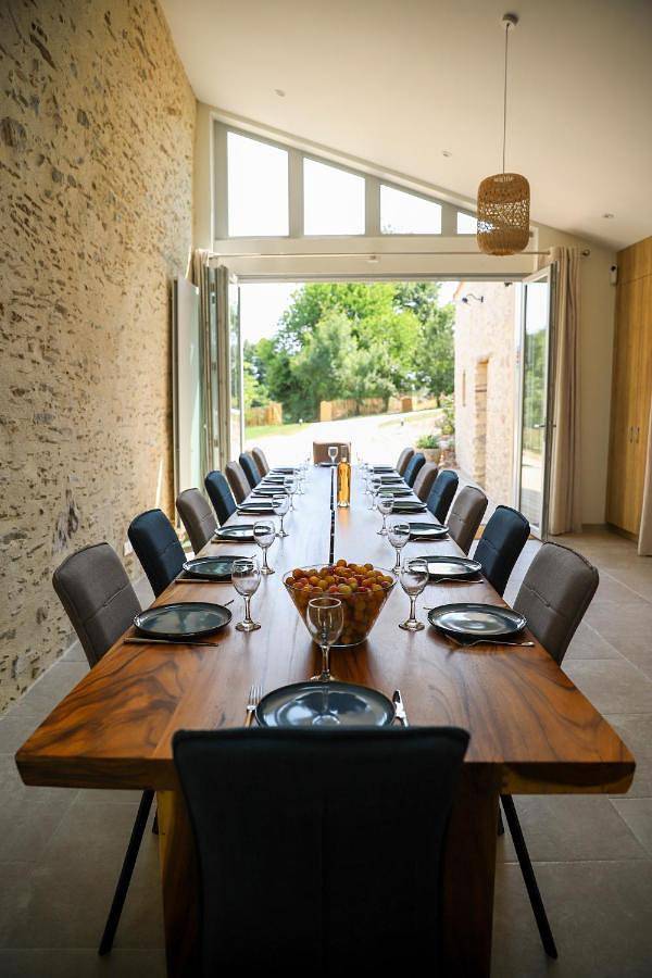 Location de vacances pour 21 personnes, avec jardin et vue, animaux acceptés à Cheffois - 4