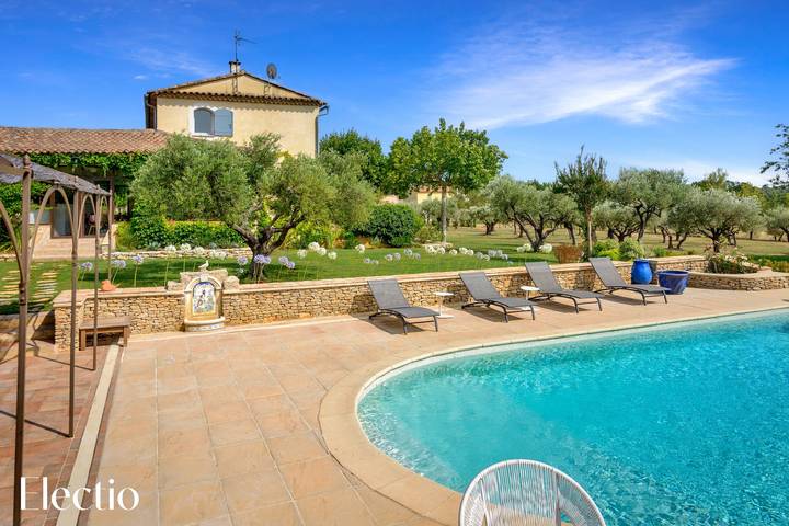 Ferienwohnung für 2 Personen, mit Terrasse und Garten sowie Pool im Luberon - 4