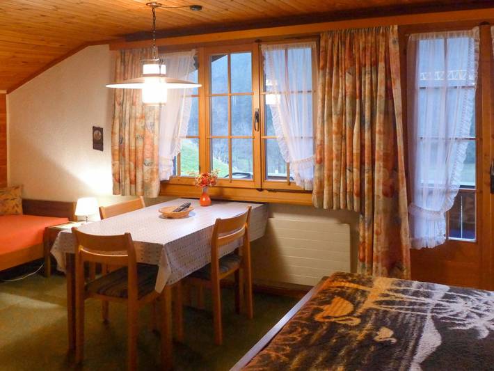 Gîte pour 3 personnes, avec sauna ainsi que jardin et balcon à Grindelwald - 2