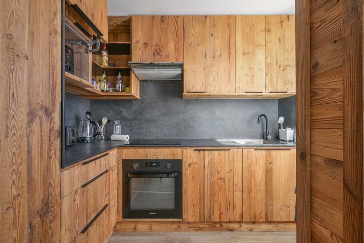 Appartement entier, Appartement 'Lesetoilesdelaplagne Le Quartz' avec vue montagne, balcon et Wi-Fi in Belle Plagne, La Plagne-Tarentaise