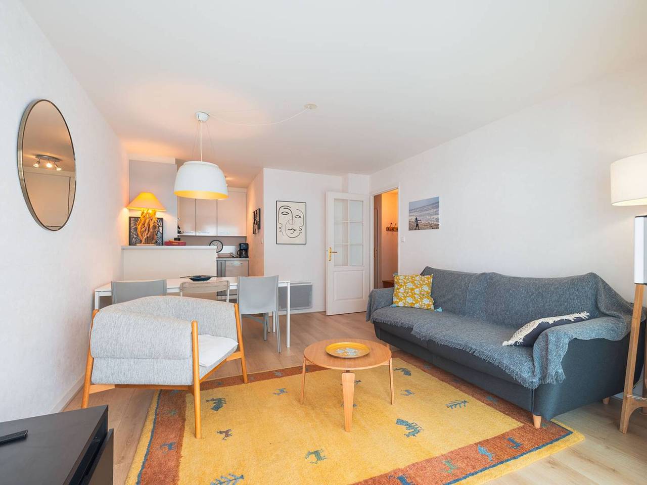 Ganze Wohnung, Zentrales Apartment mit Terrasse und Wifi in Le Touquet-Paris-Plage, Montreuil und Umgebung