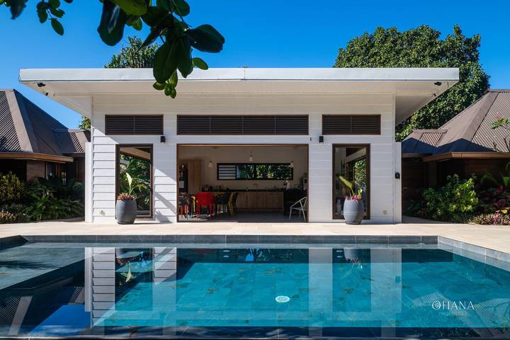 Villa Te Nunoa - Polynesian Villa w/ salt water pool in Haapiti, Mo'orea