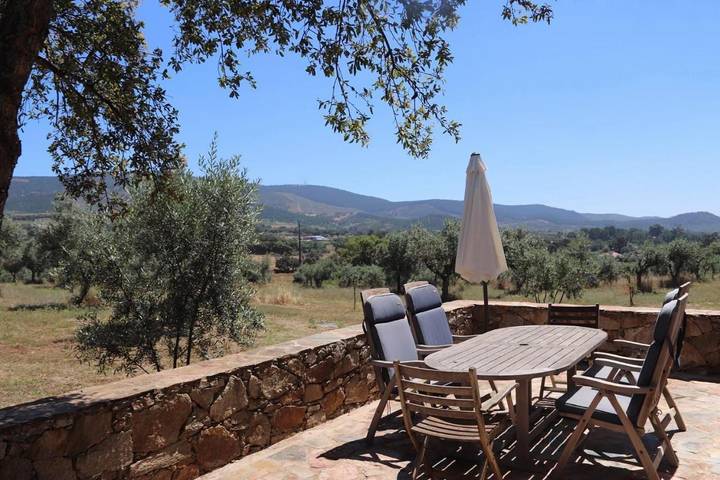 Casa rural para 5 personas, con vistas además de piscina y jardín en Portalegre - 2