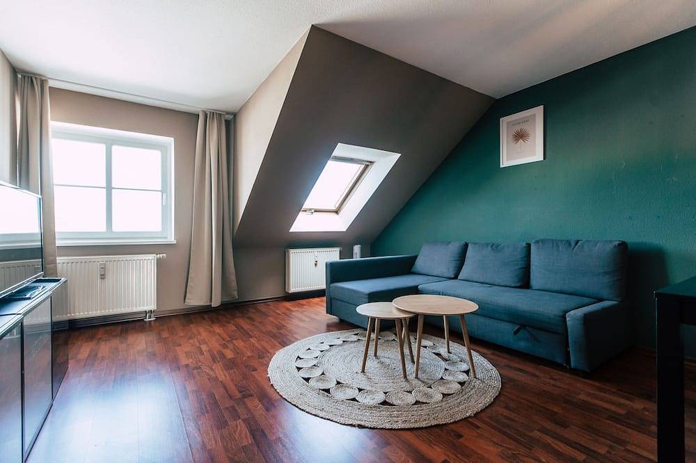 Apartamento entero, Big Industrial 2-zimmer-appartement mit Küche - Luga Homes - Gewandhaus in Leipzig Mitte, Leipzig