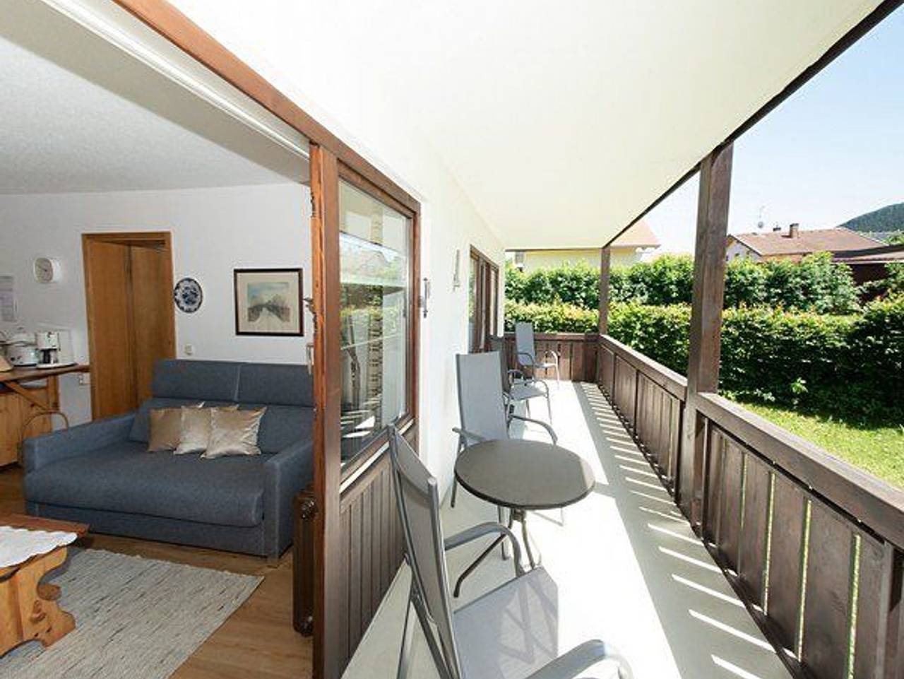 Ganze Ferienwohnung, Ferienwohnung Promenadenweg Nesselwang (12-1) - Gut ausgestattete Fewo für 3 Pers. mit Balkon (Pw 12-1) in Nesselwang, Bayerisch Schwaben