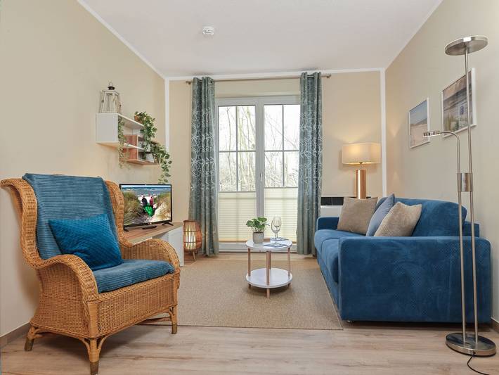 Ferienwohnung für 3 Personen, mit Terrasse und Ausblick in Gollwitz
