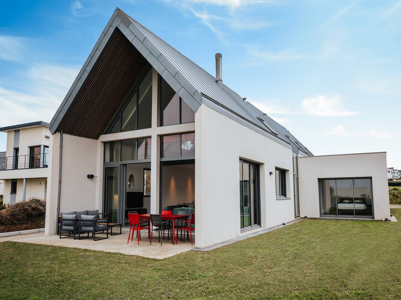 Villa de diseño arquitectónico con vistas al mar in Le Conquet, Región de Brest