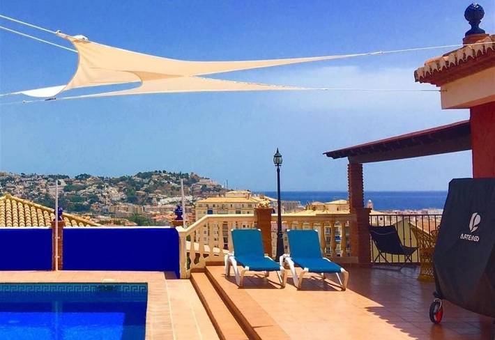 Maison de vacances pour 15 personnes, avec Balcon et Jardin à Almuñecar