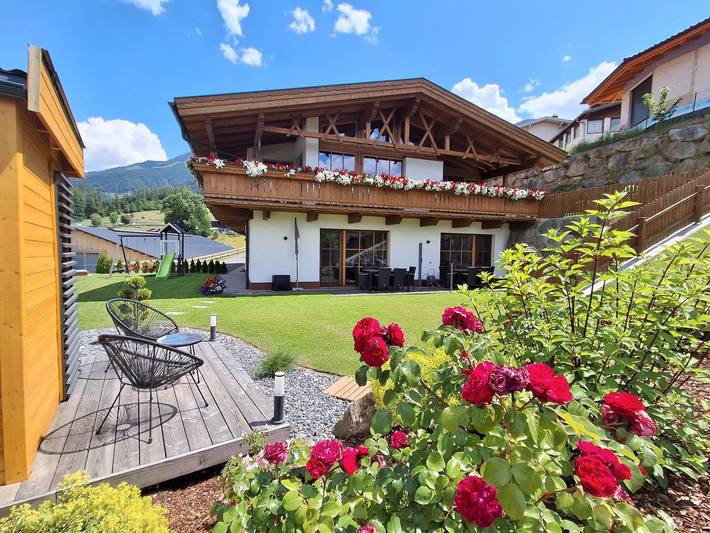 Ferienwohnung für 4 Personen, mit Terrasse und Garten in Arzl im Pitztal