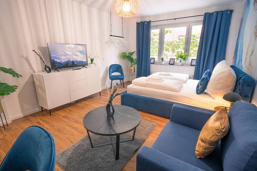 Geheel appartement, Noble Studio | 1 Min to Hbf in Schwetzingerstadt/Oststadt, Mannheim