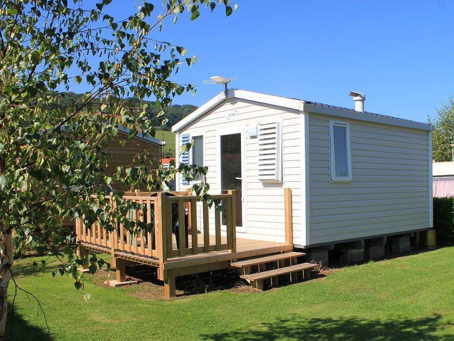 Camping Le Marqueval - Mobilhome 2 personas - Super Astria 16.1m² - 1 habitación in Pourville-sur-Mer, Hautot-sur-Mer