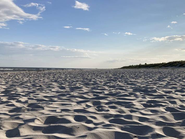 Lanthus nära Skånekusten in Österlen