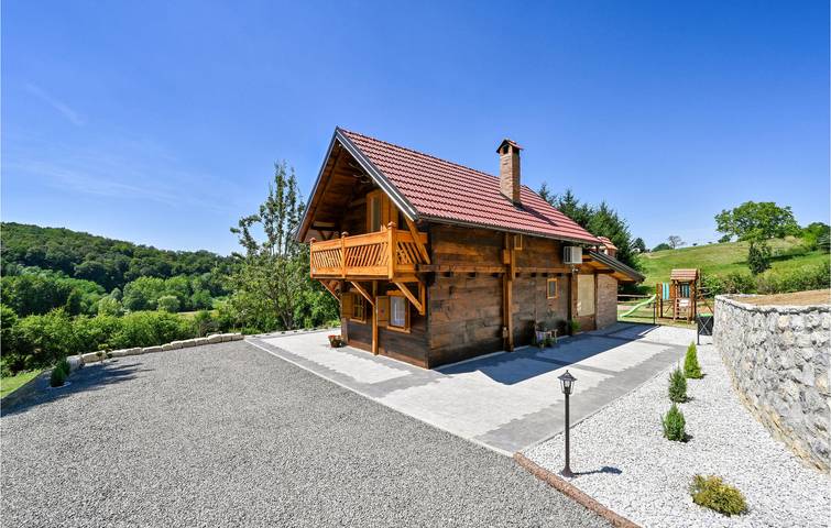 Ferienhaus für 6 Personen, mit Terrasse und Garten sowie Ausblick - 1