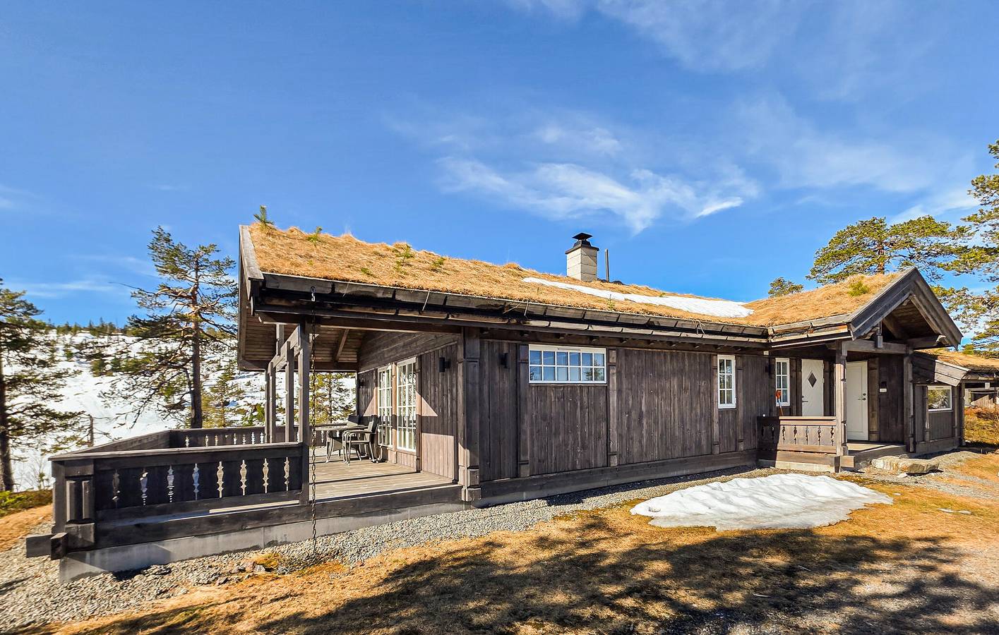 Ferienhaus für 9 Personen mit Ausblick in Viken