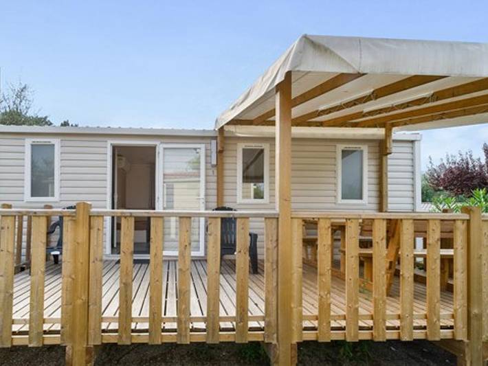 Camping Cavallino - Mobilhome 4 personas - Confort | 2 Dormitorios | Terraza elevada | Aire acondicionado. in Venecia, Laguna di Venezia