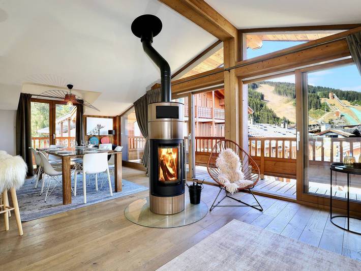 Gîte pour 10 personnes, avec balcon et sauna dans Courchevel 1300 (Le Praz) - 4