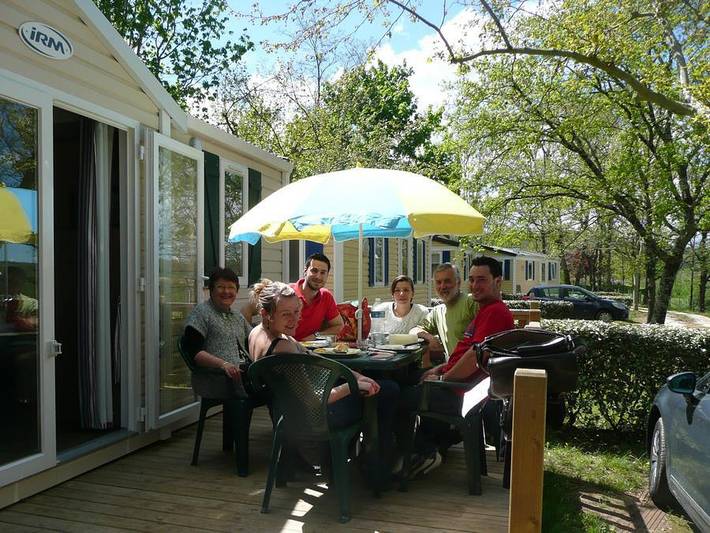 Camping Le Pech de Caumont - Mobilheim 2 personen - Super Cordelia in Cénac-et-Saint-Julien, Périgord Noir