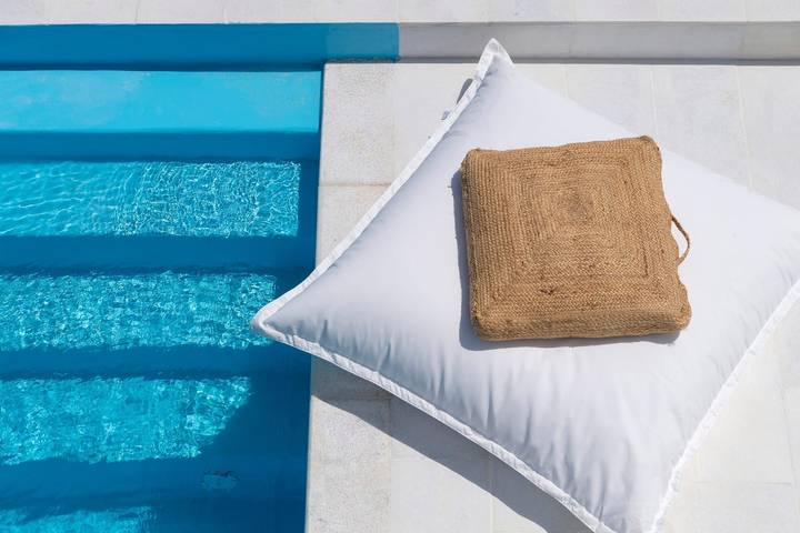 Villa pour 9 personnes, avec balcon ainsi que vue sur l’océan et jardin dans Paros - 3