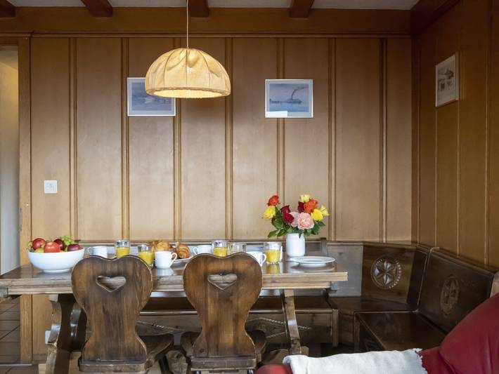 Gîte pour 6 personnes, avec vue et balcon, animaux acceptés à Verbier - 4