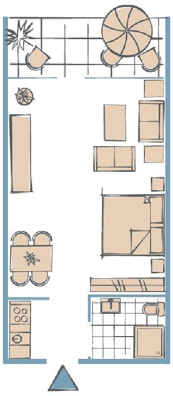 Ferienwohnung für 2 Personen, mit Terrasse in Heiligenhafen - 2